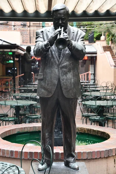 Нью Орлеан Луисиана Ноября Статуя Аль Джамбо Хирта Парке Музыкальных Стоковое Фото