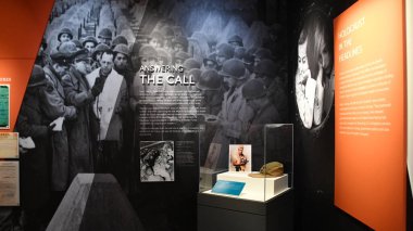 NEW ORLEANS LA - 24 Kasım 2023 'te New Orleans, Louisiana' daki Güney Yahudi Deneyimi Müzesi.