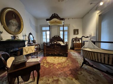 NEW ORLEANS, LA - 26: 1850 New Orleans, Louisiana Evi, 26 Kasım 2023.