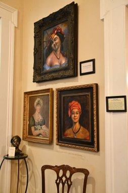 NEW ORLEANS, LA - 24 Kasım 2023 'te New Orleans, Louisiana' daki Le Musee De FPC (Özgür Renk Müzesi).