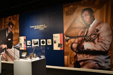 YENİ ORLEANS, LA - 26 Kasım 2023 'te Louisiana' daki Eski Amerikan Darphanesi 'ndeki New Orleans Caz Müzesi.