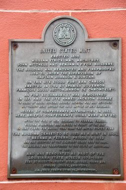 YENİ ORLEANS, LA - 26 Kasım 2023 'te Louisiana' daki Eski Amerikan Darphanesi 'ndeki New Orleans Caz Müzesi.