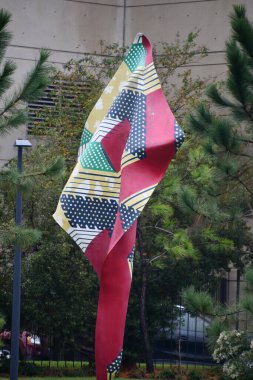 NEW ORLEANS, LA - 22 Kasım 2023 'te New Orleans Sanat Müzesi' nde Sydney & Walda Besthoff Heykel Bahçesi.