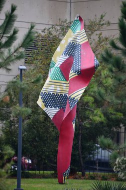 NEW ORLEANS, LA - 22 Kasım 2023 'te New Orleans Sanat Müzesi' nde Sydney & Walda Besthoff Heykel Bahçesi.