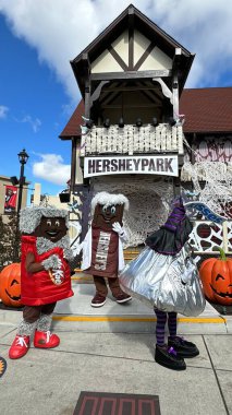 Hershey 's Çikolata Dünyası' ndaki Hershey Parkı, 22 Ekim 2023 'te görüldüğü gibi..