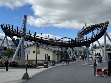Hershey 's Çikolata Dünyası' ndaki Hershey Parkı, 22 Ekim 2023 'te görüldüğü gibi..