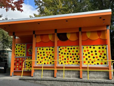 Hershey 's Çikolata Dünyası' ndaki Hershey Parkı, 22 Ekim 2023 'te görüldüğü gibi..