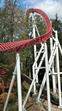 Hershey 's Çikolata Dünyası' ndaki Hershey Parkı, 22 Ekim 2023 'te görüldüğü gibi..