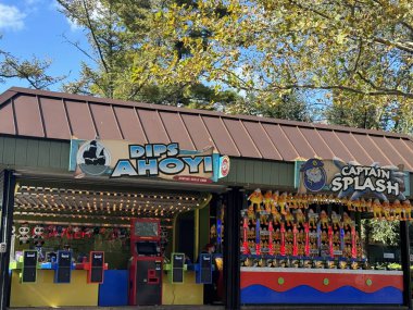 Hershey 's Çikolata Dünyası' ndaki Hershey Parkı, 22 Ekim 2023 'te görüldüğü gibi..