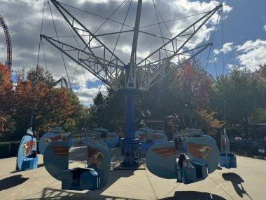 Hershey 's Çikolata Dünyası' ndaki Hershey Parkı, 22 Ekim 2023 'te görüldüğü gibi..