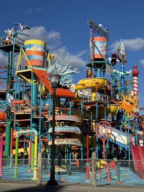 Hershey 's Çikolata Dünyası' ndaki Hershey Parkı, 22 Ekim 2023 'te görüldüğü gibi..