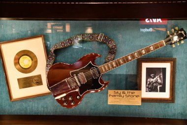 STATELINE NV - 15 Ağustos 2023 'te Stateline, Nevada' da Hard Rock Hotel & Casino Lake Tahoe 'da görüldü..