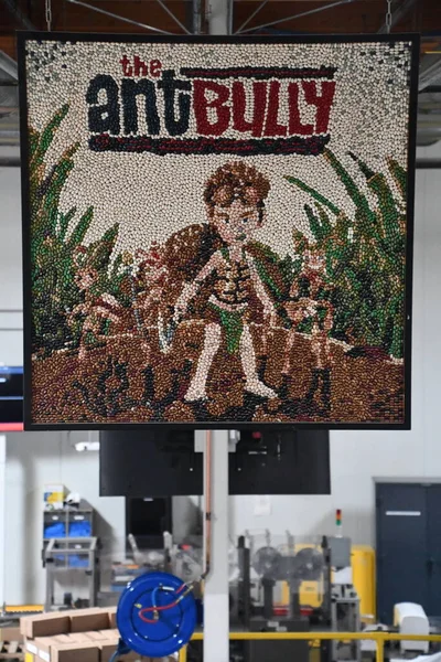 FAIRFIELD CA - 12 AUG Jelly Belly Factory Tour Fairfield, California 'da, 12 Ağustos 2023' te görüldüğü gibi.