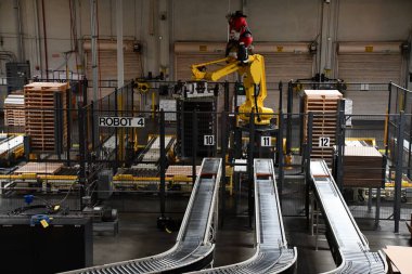 FAIRFIELD CA - 12 AUG Jelly Belly Factory Tour Fairfield, California 'da, 12 Ağustos 2023' te görüldüğü gibi.