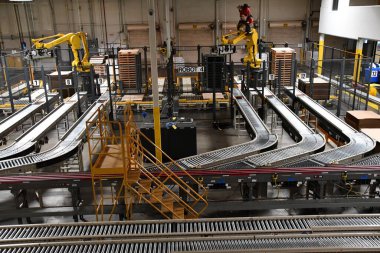 FAIRFIELD CA - 12 AUG Jelly Belly Factory Tour Fairfield, California 'da, 12 Ağustos 2023' te görüldüğü gibi.