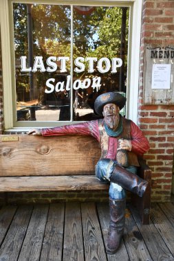 12 Ağustos 2023 'te Kaliforniya' da Eski Sacramento 'da görüldüğü gibi..