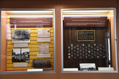 OLD SACRAMENTO CA - 12 AUG: Sacramento Tarih Müzesi, 12 Ağustos 2023.