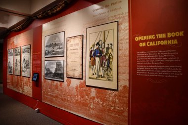 OLD SACRAMENTO CA - 12 AUG: Sacramento Tarih Müzesi, 12 Ağustos 2023.
