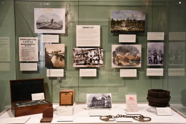 OLD SACRAMENTO CA - 12 AUG: Sacramento Tarih Müzesi, 12 Ağustos 2023.