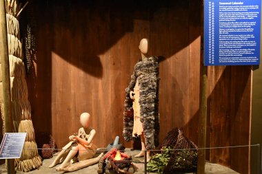 OLD SACRAMENTO CA - 12 AUG: Sacramento Tarih Müzesi, 12 Ağustos 2023.