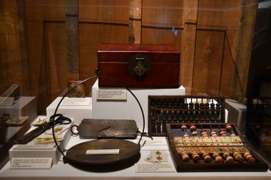 OLD SACRAMENTO CA - 12 AUG: Sacramento Tarih Müzesi, 12 Ağustos 2023.