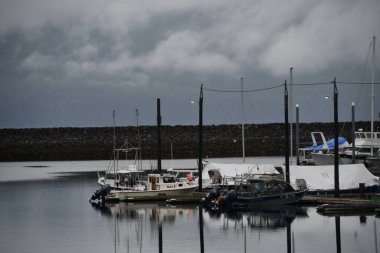 ICY STRAIT, ALASKA - 24 AUG: Alaska, ABD 'deki Icy Strait Point kasabası, 24 Ağustos 2023.