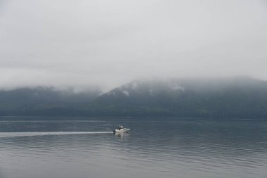 Alaska 'daki Buz Boğazı manzarası