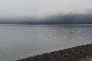 Alaska 'daki Buz Boğazı manzarası