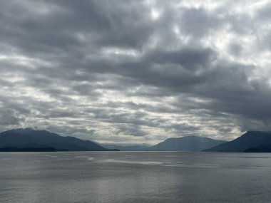 Alaska 'daki Buz Boğazı manzarası