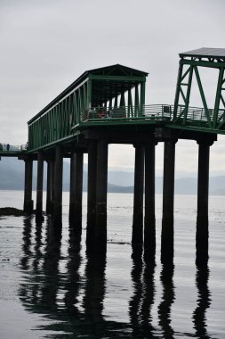 Alaska 'daki Buz Boğazı manzarası