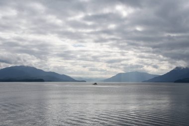 Alaska 'daki Buz Boğazı manzarası