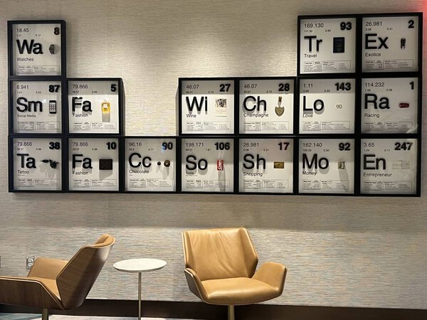 ЛОС-АНДЖЕЛЕС, Калифорния - AUG 10: Delta Sky Club lounge at LAX International Airport in Los Angeles, California, as seen on Aug 10, 2022.