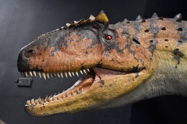 BRANSON MO - 4 Temmuz 2023 'te Branson, Missouri' deki Dinozor Müzesi.