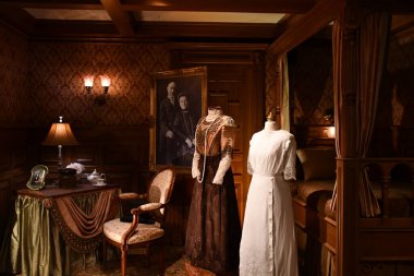 4 Temmuz 2023 'te Branson, Missouri' deki Titanik Müzesi Cazibesi.