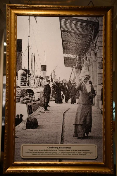 Temmuz 2023 Branson Missouri Deki Titanik Müzesi Cazibesi Stok Fotoğraf