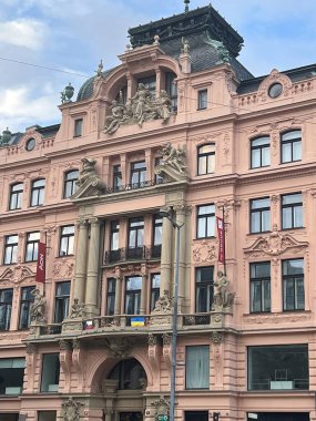 PRAG, CZECH CUBLIC - 9 Temmuz 2022 'de Çek Cumhuriyeti' nin Prag kentinde görüldü..