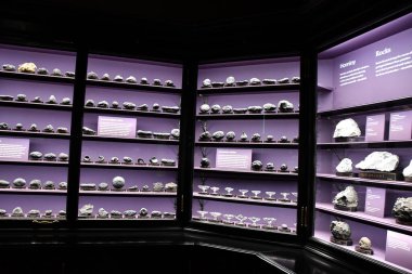 PRAG, CZECH Cumhuriyet - 7 Temmuz 2022 'de Çek Cumhuriyeti Prag' daki Ulusal Müze.