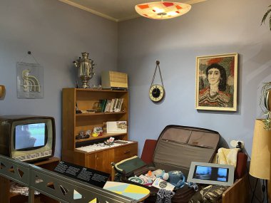 PRAG, CZECH REPUBLIC - 7 Temmuz 2022 'de Çek Cumhuriyeti Prag' da Yeni Ulusal Müze.