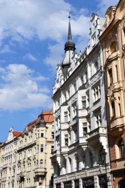 PRAG, CZECH CUBLIC - 9 Temmuz 2022 'de Çek Cumhuriyeti' nin Prag kentinde görüldü..