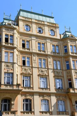 PRAG, CZECH CUBLIC - 9 Temmuz 2022 'de Çek Cumhuriyeti' nin Prag kentinde görüldü..