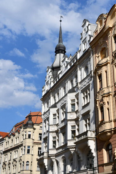 PRAGUE, CZECH REPUBLIC - JUL 9: Around the city of Prague in the Czech Republic, as seen on July 9, 2022.