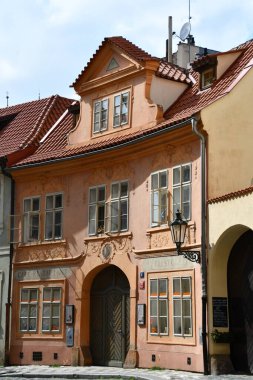 PRAG, CZECH CUBLIC - 9 Temmuz 2022 'de Çek Cumhuriyeti' nin Prag kentinde görüldü..