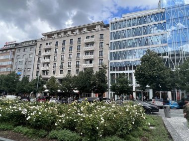 PRAG, CZECH CUBLIC - 9 Temmuz 2022 'de Çek Cumhuriyeti' nin Prag kentinde görüldü..