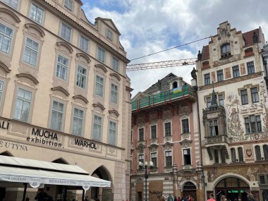 PRAG, CZECH CUBLIC - 9 Temmuz 2022 'de Çek Cumhuriyeti' nin Prag kentinde görüldü..
