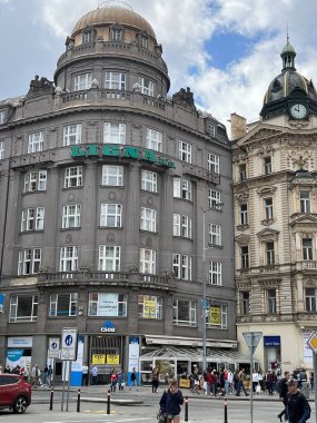 PRAG, CZECH CUBLIC - 9 Temmuz 2022 'de Çek Cumhuriyeti' nin Prag kentinde görüldü..