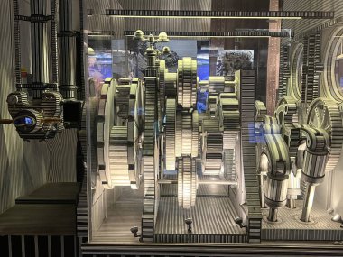 PRAG, CZECH CUBLIC - 8 Temmuz 2022 'de Çek Cumhuriyeti Prag' daki Karel Zeman Müzesi.