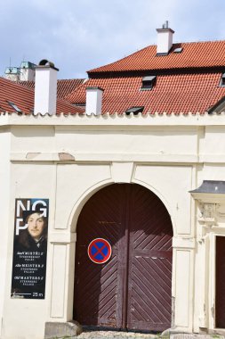 PRAG, CZECH REPUBLIC - 8 Temmuz 2022 'de Çek Cumhuriyeti Prag Ulusal Galerisi' ndeki Sternberg Sarayı.