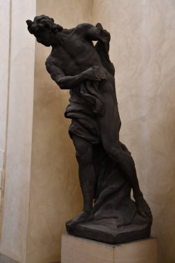 PRAG, CZECH REPUBLIC - 8 Temmuz 2022 'de Çek Cumhuriyeti Prag Ulusal Galerisi' ndeki Sternberg Sarayı.