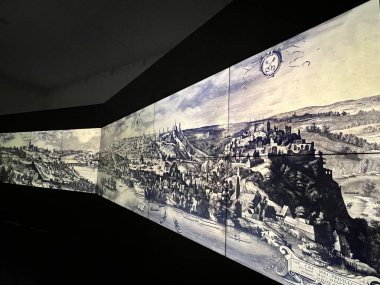 PRAG, CZECH CUBLIC - 8 Temmuz 2022 'de Çek Cumhuriyeti Prag Şehir Müzesi.