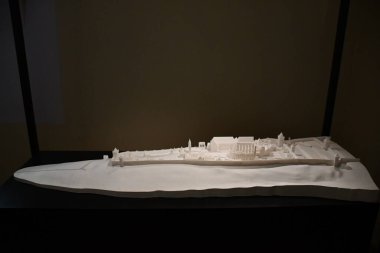 PRAG, CZECH CUBLIC - 8 Temmuz 2022 'de Çek Cumhuriyeti Prag Şehir Müzesi.